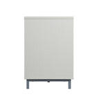 Manhattan Comfort Brighton Modern 60" TV Stand in Beige
