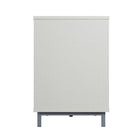 Manhattan Comfort Brighton Modern 60" TV Stand in Beige