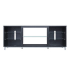 Manhattan Comfort Brighton Modern 60" TV Stand in Onyx