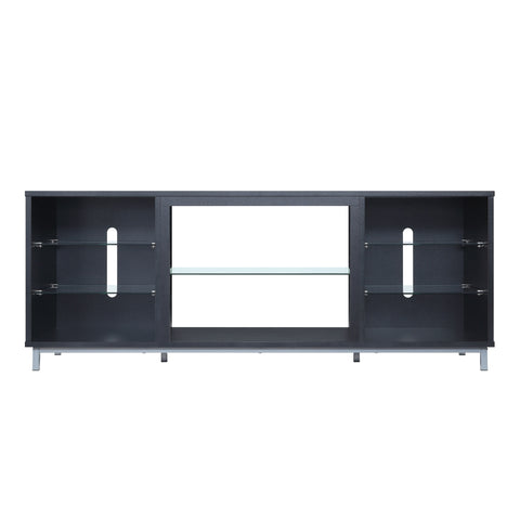Manhattan Comfort Brighton Modern 60" TV Stand in Onyx