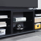 Manhattan Comfort Brighton Modern 60" TV Stand in Onyx