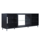 Manhattan Comfort Brighton Modern 60" TV Stand in Onyx