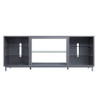 Manhattan Comfort Brighton Modern 60" TV Stand in Gray