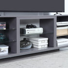 Manhattan Comfort Brighton Modern 60" TV Stand in Gray