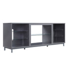 Manhattan Comfort Brighton Modern 60" TV Stand in Gray