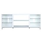 Manhattan Comfort Brighton Modern 60" TV Stand in White