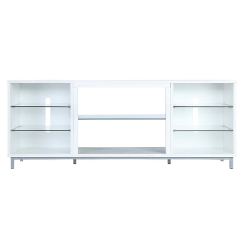 Manhattan Comfort Brighton Modern 60" TV Stand in White