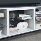 Manhattan Comfort Brighton Modern 60" TV Stand in White