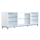 Manhattan Comfort Brighton Modern 60" TV Stand in White