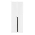 Manhattan Comfort Lee Modern 32" Wardrobe Closet in White