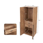 Manhattan Comfort Lee Modern 32" Wardrobe Closet in Golden Brown - WC002-GB