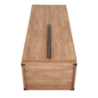Manhattan Comfort Lee Modern 32" Wardrobe Closet in Golden Brown - WC002-GB