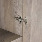 Manhattan Comfort Lee Modern 32" Wardrobe Closet in Rustic Gray - WC002-GY