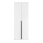 Manhattan Comfort Lee Modern 32" Wardrobe Closet in White