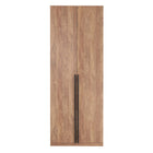 Manhattan Comfort Lee Modern 32" Wardrobe Closet in Golden Brown