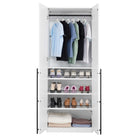 Manhattan Comfort Lee Modern 32" Wardrobe Closet in White - WC003-WH