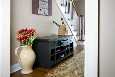 Baxton Studio Espresso Entryway Bench