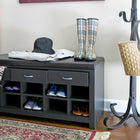 Baxton Studio Espresso Entryway Bench