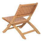 Zuo Sunflare Lounge Chair Brown