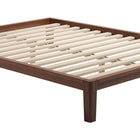 Zuo Luum Queen Platform Bed Frame Walnut