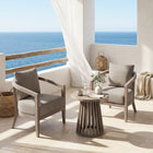 Zuo Viola Patio Seating Set Brown