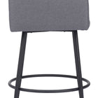 Zuo Horbat Counter Stool (Set of 2) Gray