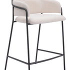 Zuo Marcel Counter Stool (Set of 2) Cream