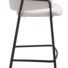 Zuo Marcel Barstool (Set of 2) Cream