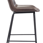 Zuo Byron Counter Stool Brown