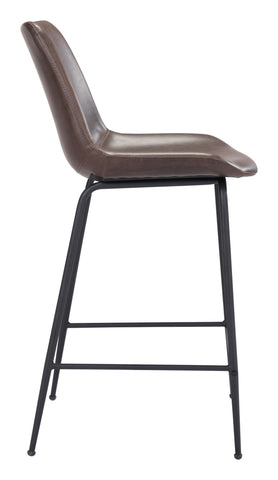 Zuo Byron Counter Stool Brown