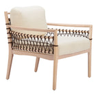 Zuo Wezly Accent Chair Ivory