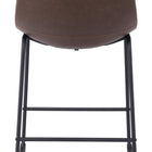 Zuo Smart Counter Stool (Set of 2) Vintage Espresso