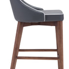 Zuo Moor Counter Stool Dark Gray