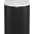 Zuo Ormara Side Table Set (2-Piece) White & Black