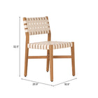 Zuo Mizuya Dining Chair White
