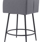Zuo Horbat Counter Stool (Set of 2) Gray