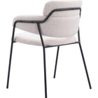 Zuo Marcel Dining Chair (Set of 2) Cream
