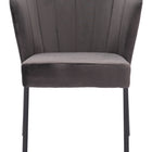 Zuo Aimee Dining Chair (Set of 2) Gray