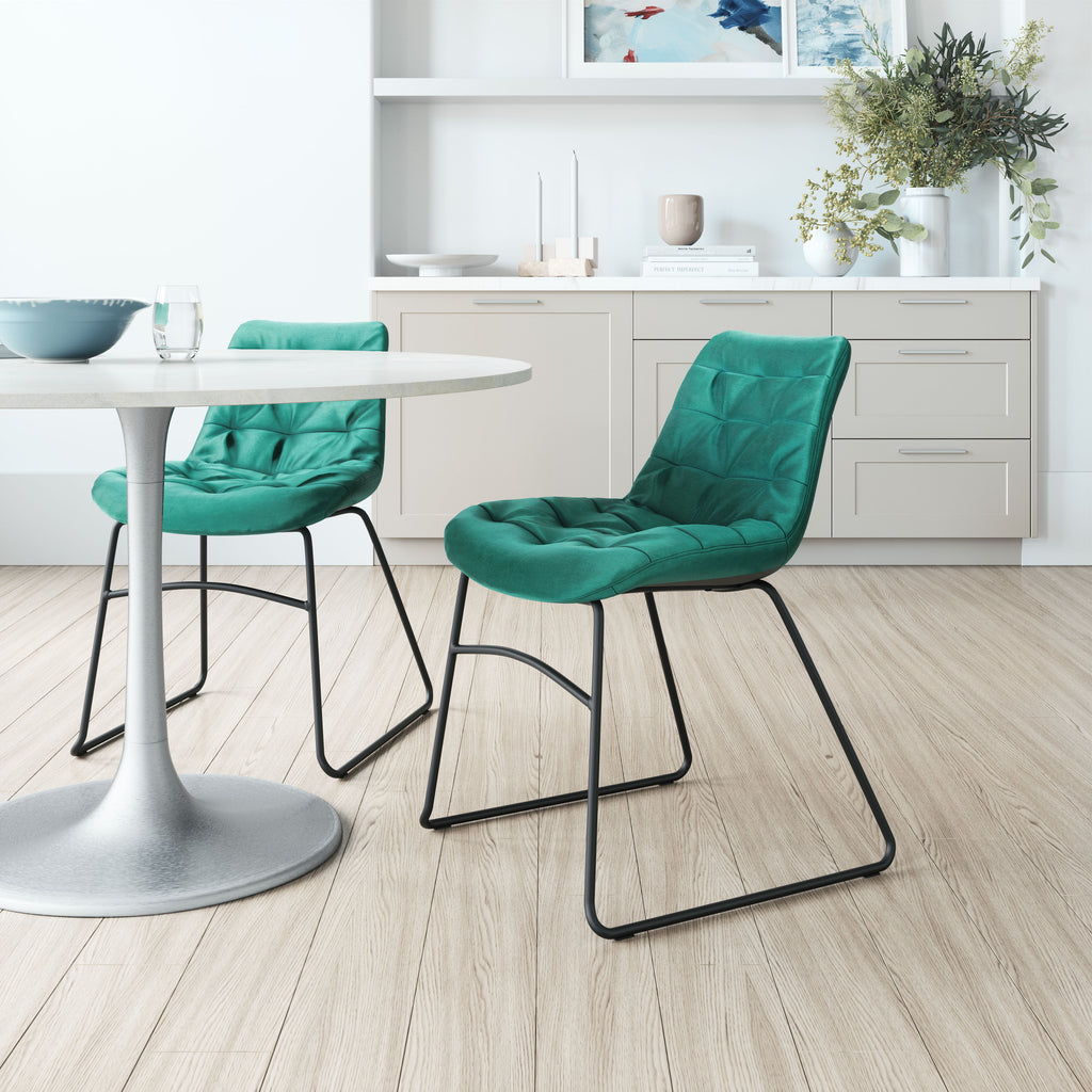 Zuo Tammy Dining Chair (Set of 2) Green