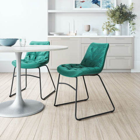 Zuo Tammy Dining Chair (Set of 2) Green