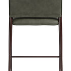 Zuo Freesia Counter Stool (Set of 2) Olive Green