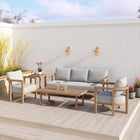 Zuo Leto Coffee Table Brown