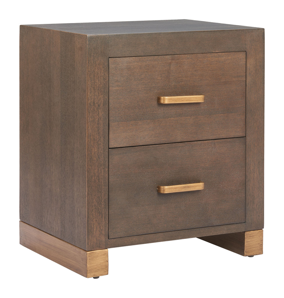 Zuo Sivar Side Table Espresso