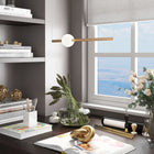 Zuo Adeo Ceiling Lamp Brass