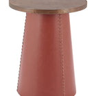 Zuo Dikis Side Table Brown