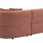 Zuo Venezia Chaise Sectional Brown