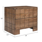Zuo Modo Nightstand Walnut