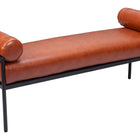 Zuo Barrow Bench Brown