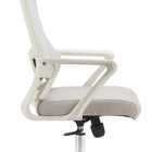 Zuo Jett High Back Office Chair Light Gray