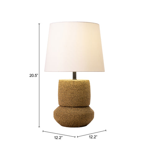 Zuo Seina Solar Table Lamp Natural
